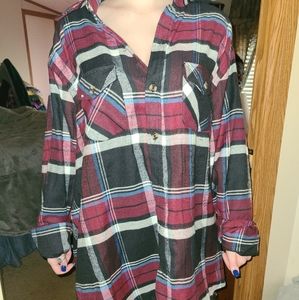Mens button up flannel